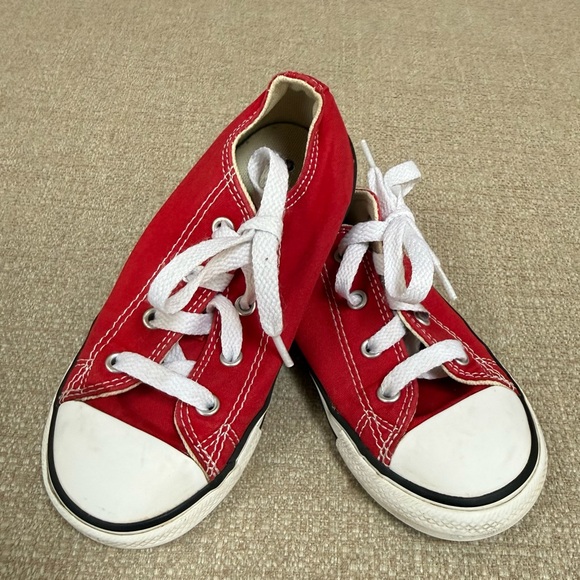 Red Toddler 10C Converse - Picture 1 of 4